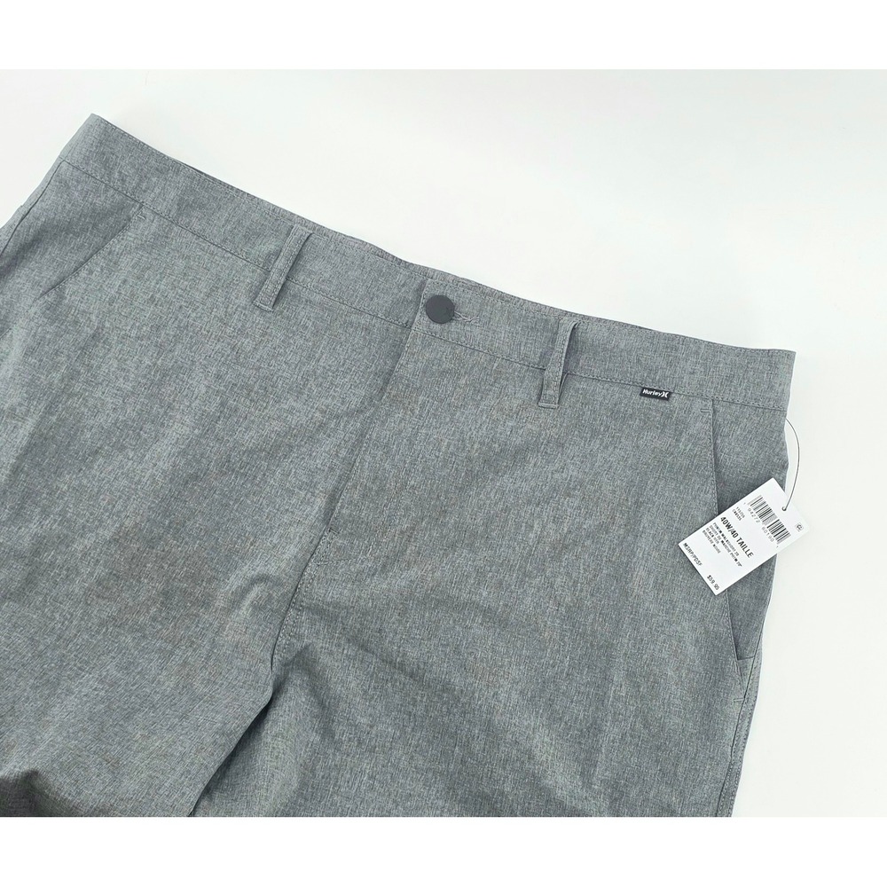 Hurley Phantom Hybrid Walkshort Size 40 Men's Gray Surf Skate New With Tags
